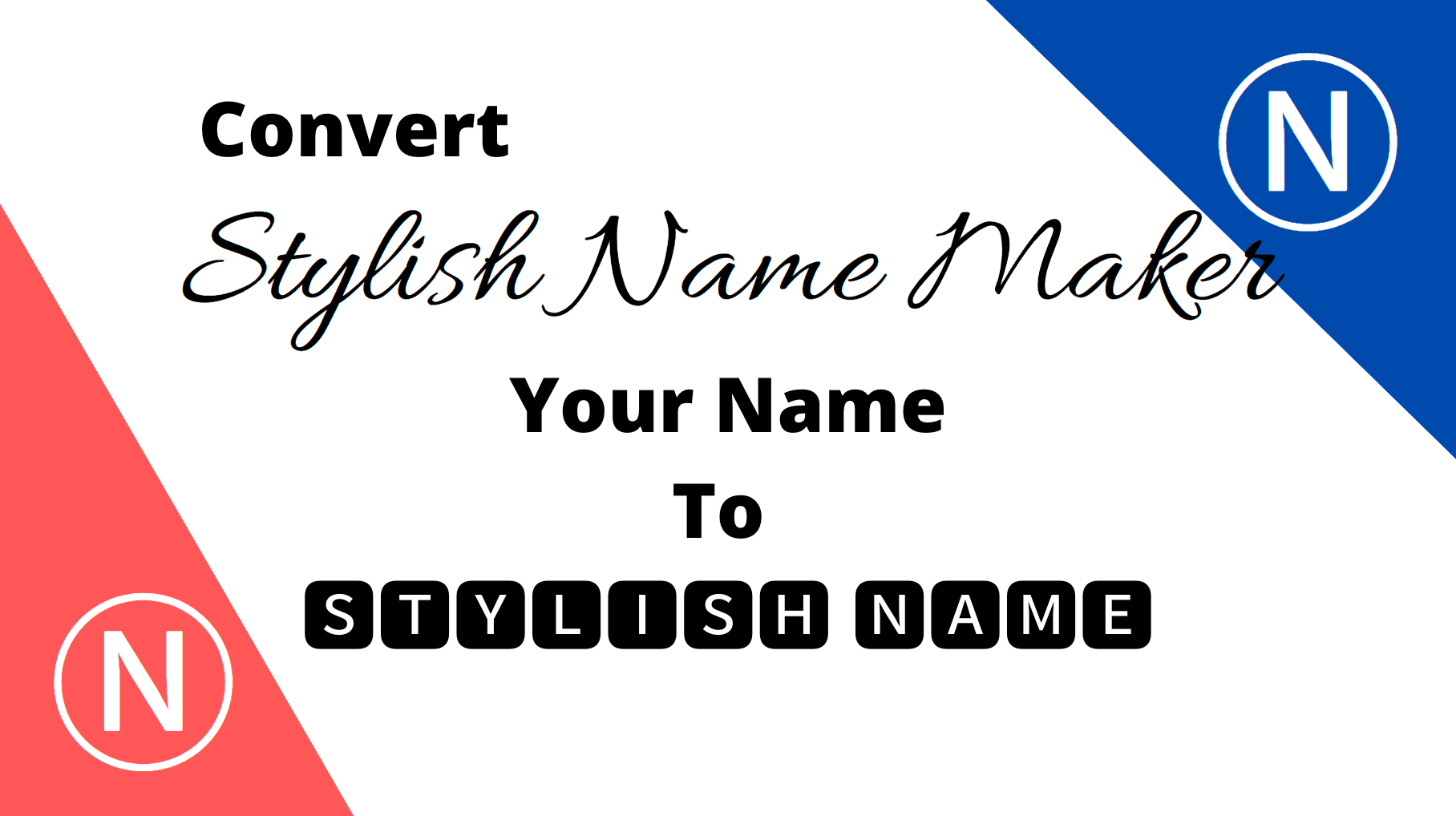 Stylish Name Maker
